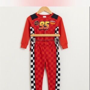 Red Checkered Kids Pajama Set